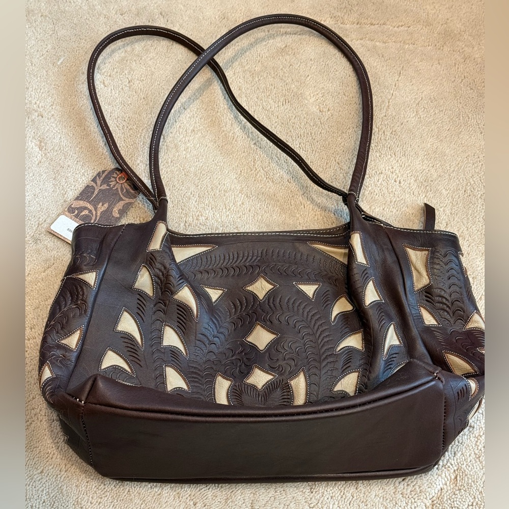 Leather Shoulder Bag - Picture 3 of 11